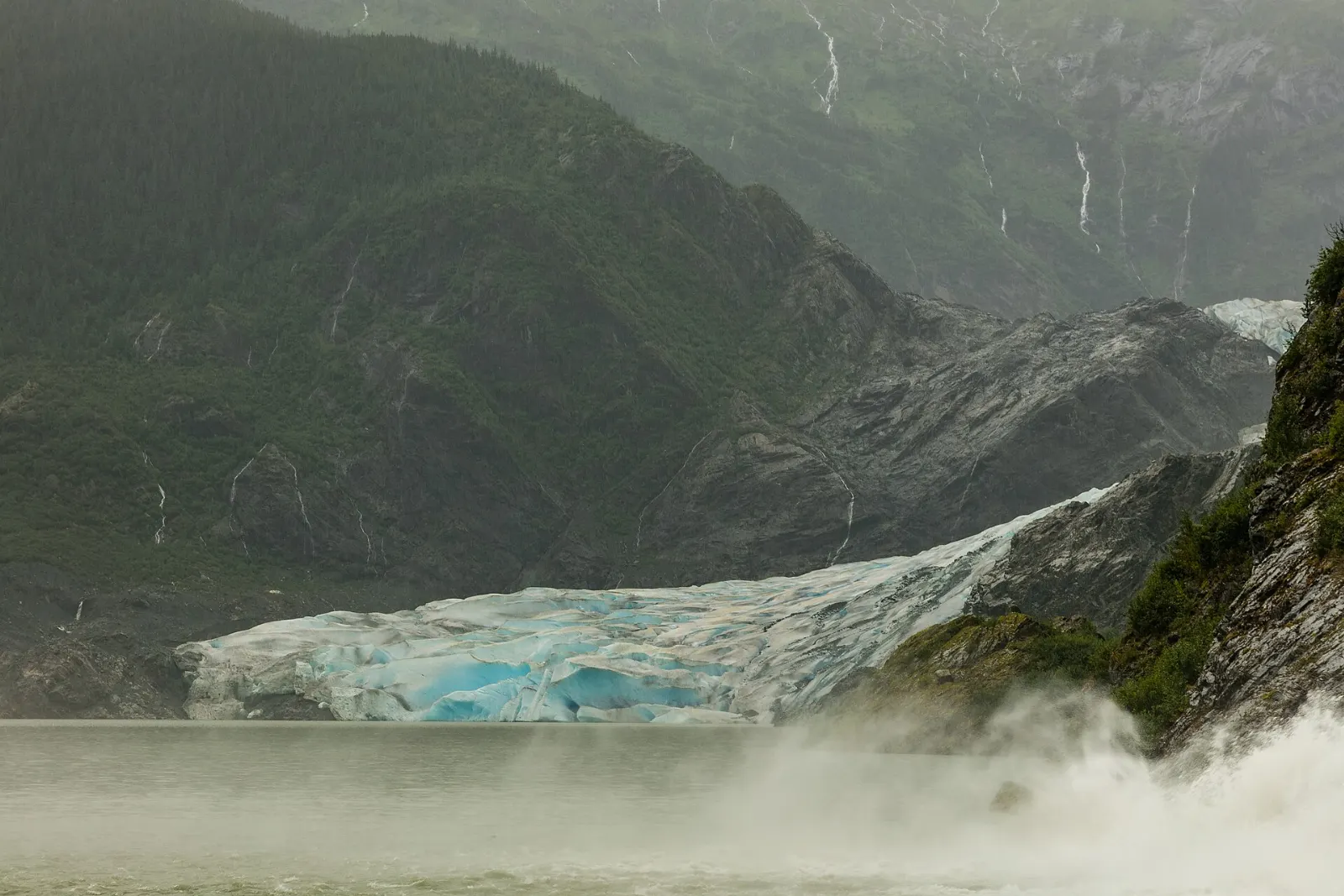 Juneau Alaska Mendenhall Glacier and Whale Watching