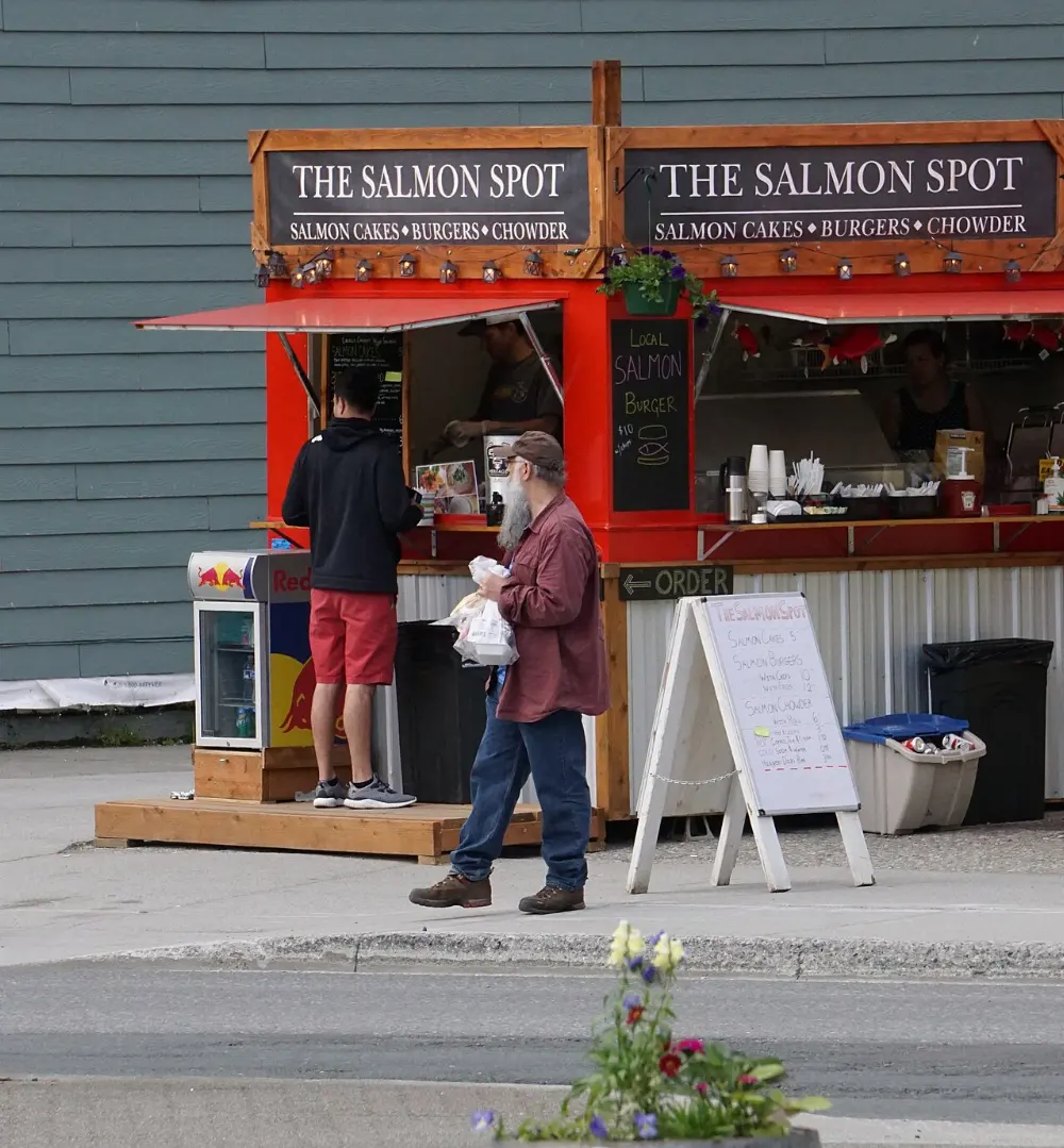 Salmon in Juneau, Alaska