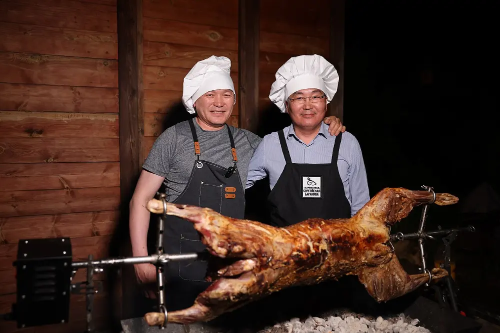 Salt-marsh lamb in Kamouraska, Quebec