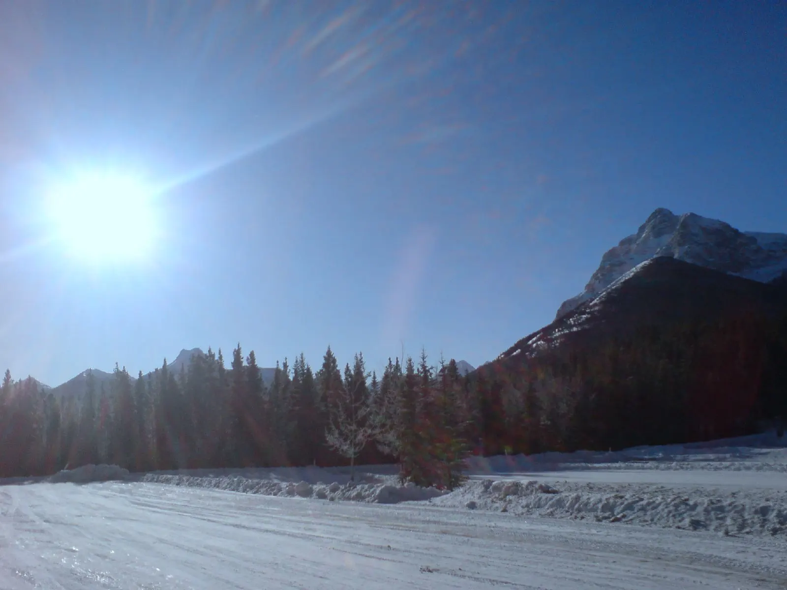 Ski slopes at Nakiska in Kananaskis Country, Alberta