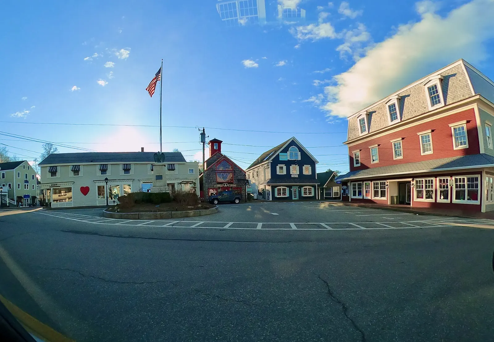 Kennebunkport Maine Lobster Shacks and Dock Square