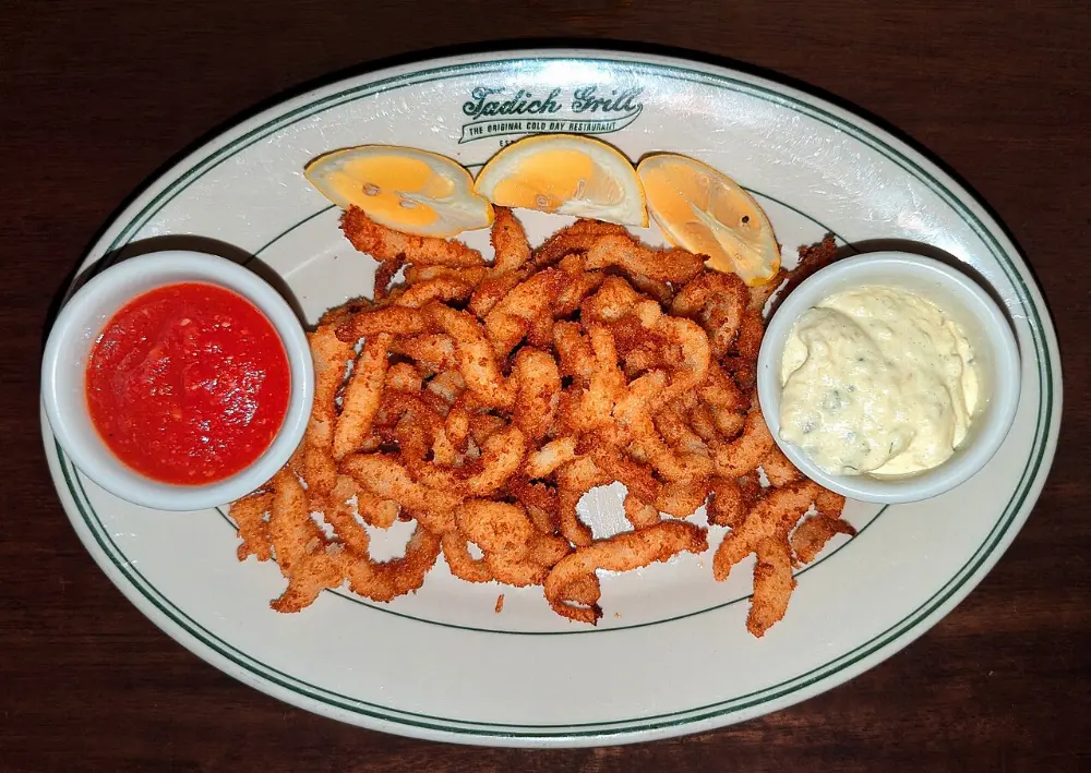 Fried clams in Kennebunkport, Maine