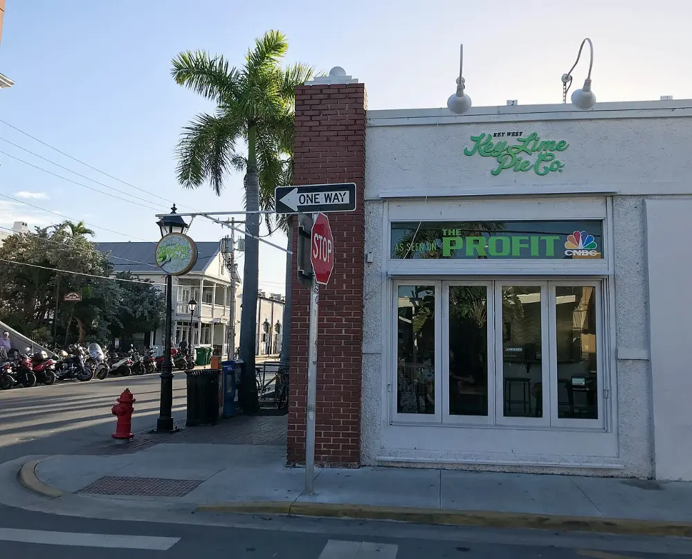 Key lime pie in Key West, Florida