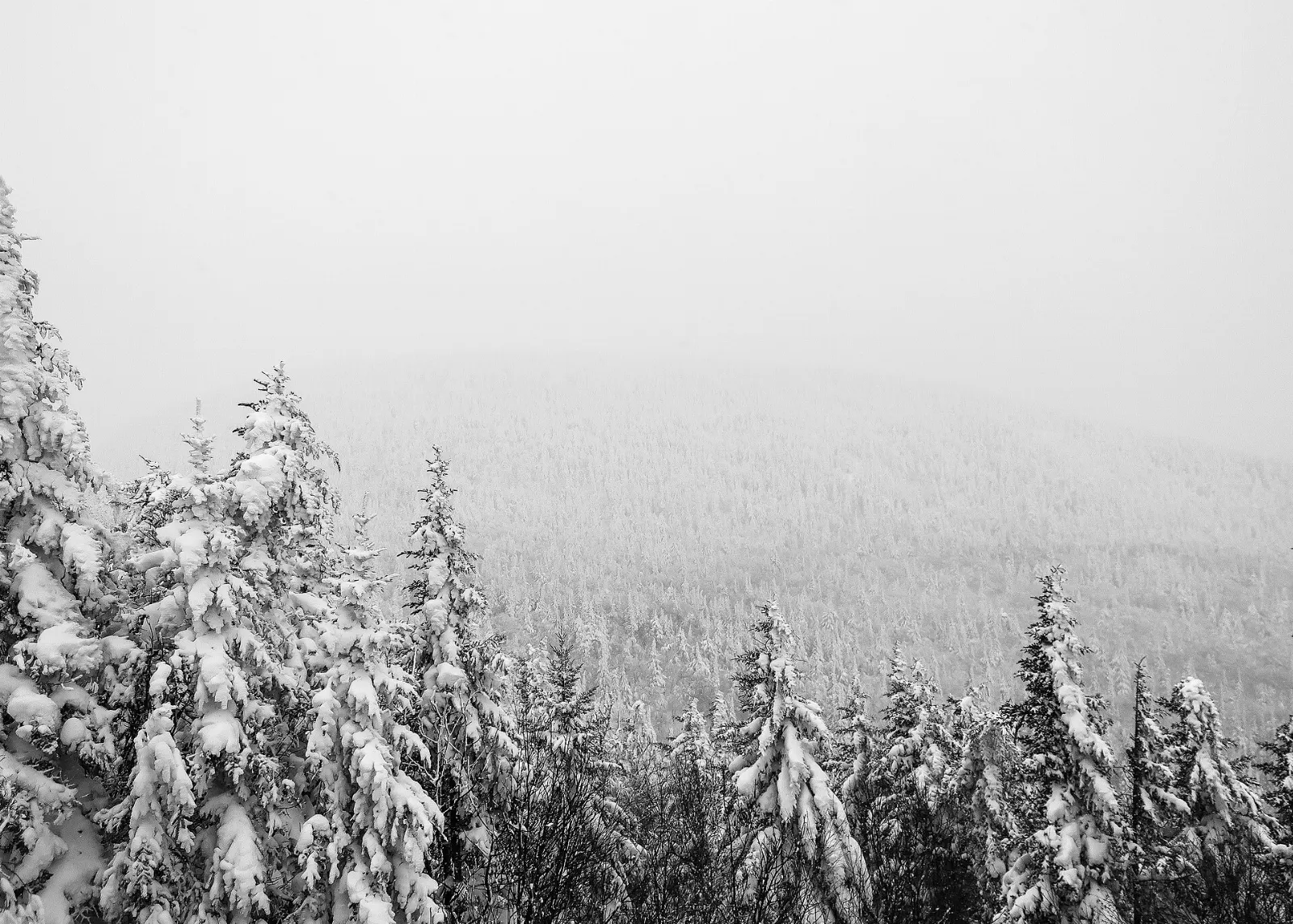 Mont Sutton ski area in the Eastern Townships, Knowlton, Quebec