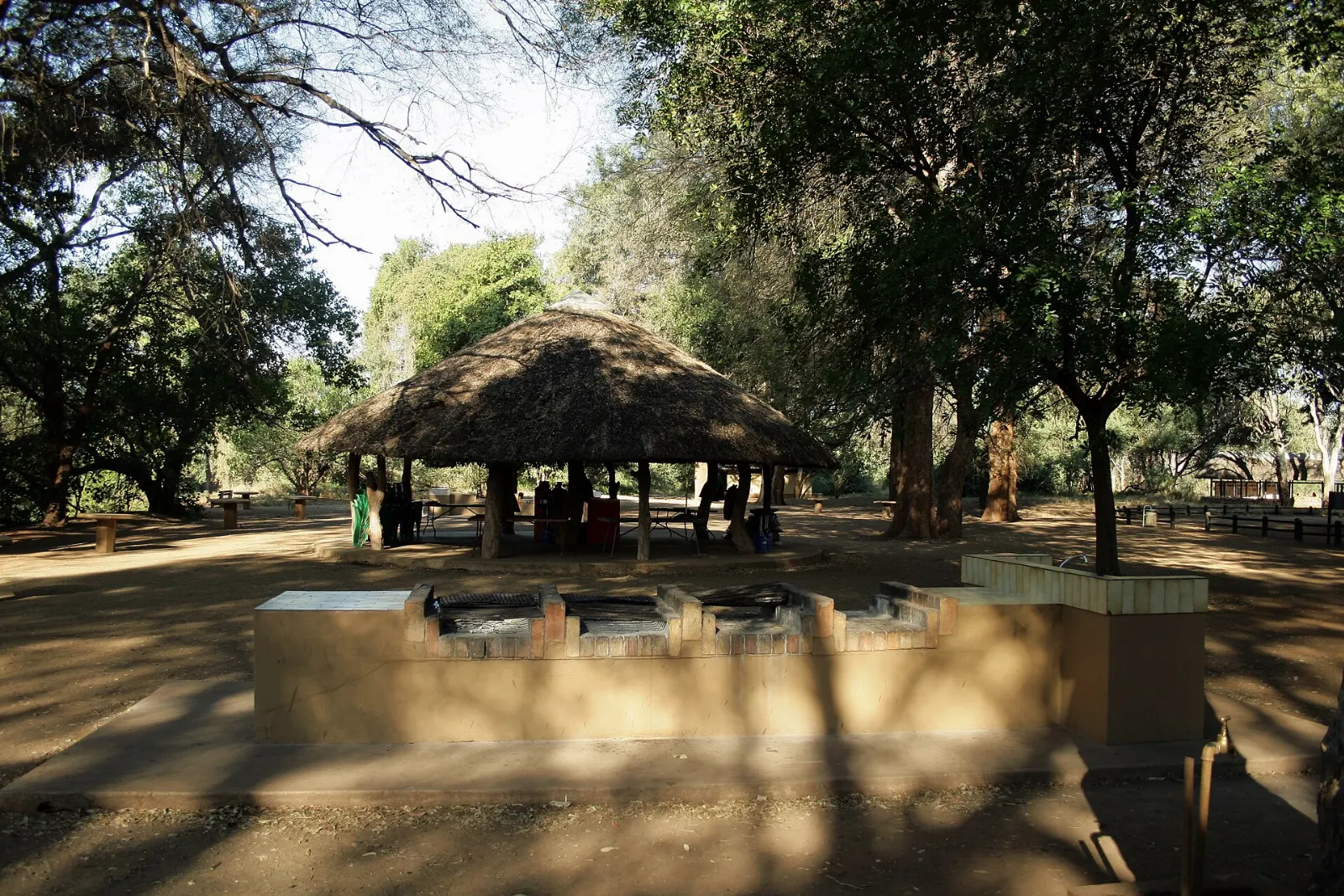Confluence of the Luvuvhu and Limpopo rivers at Crooks Corner, Kruger National Park, South Africa
