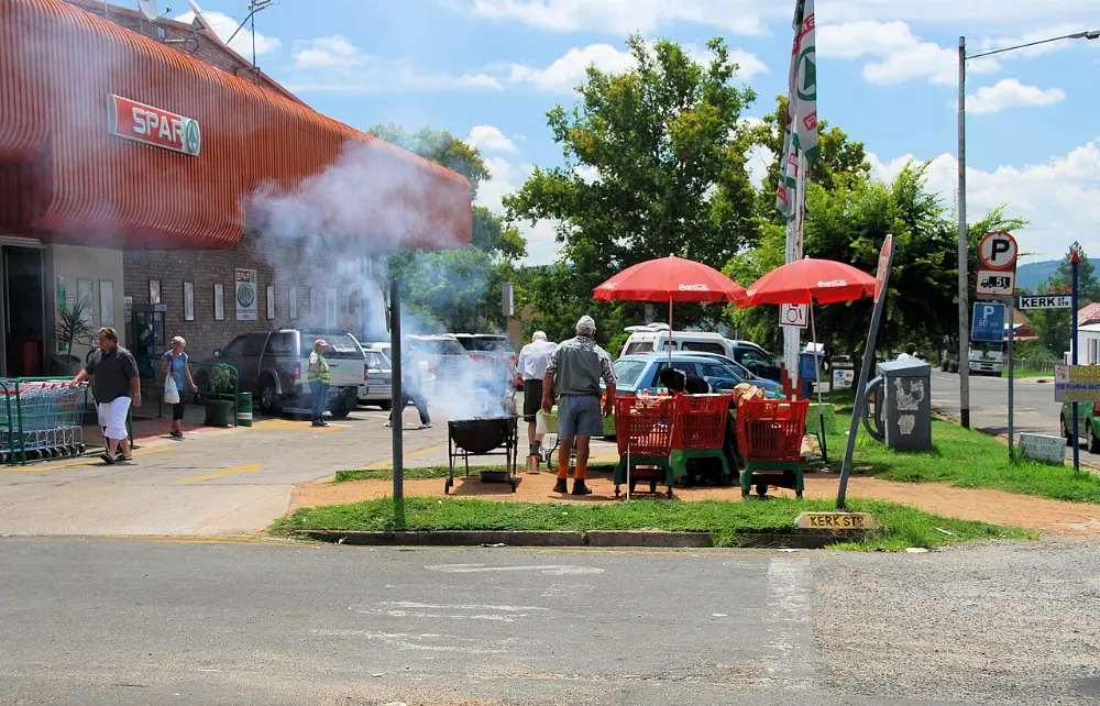 Braai in Kruger National Park, South Africa