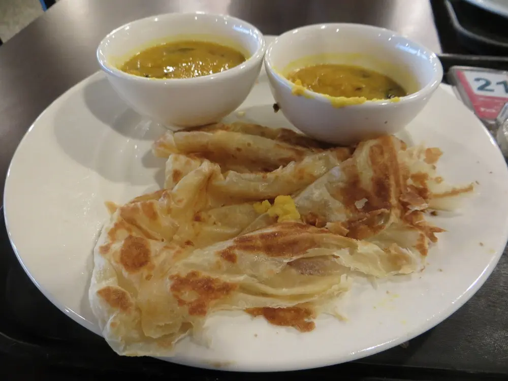 Roti canai in Kuala Lumpur, Malaysia