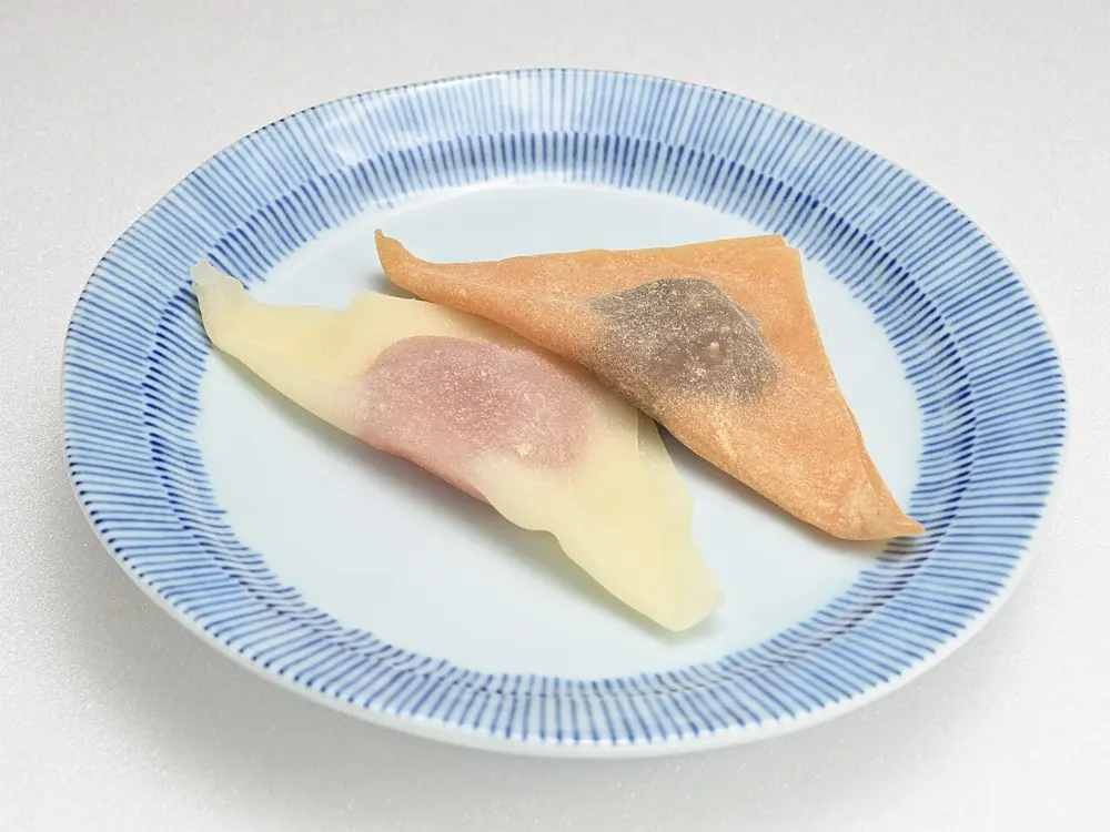 Yatsuhashi in Kyoto, Japan