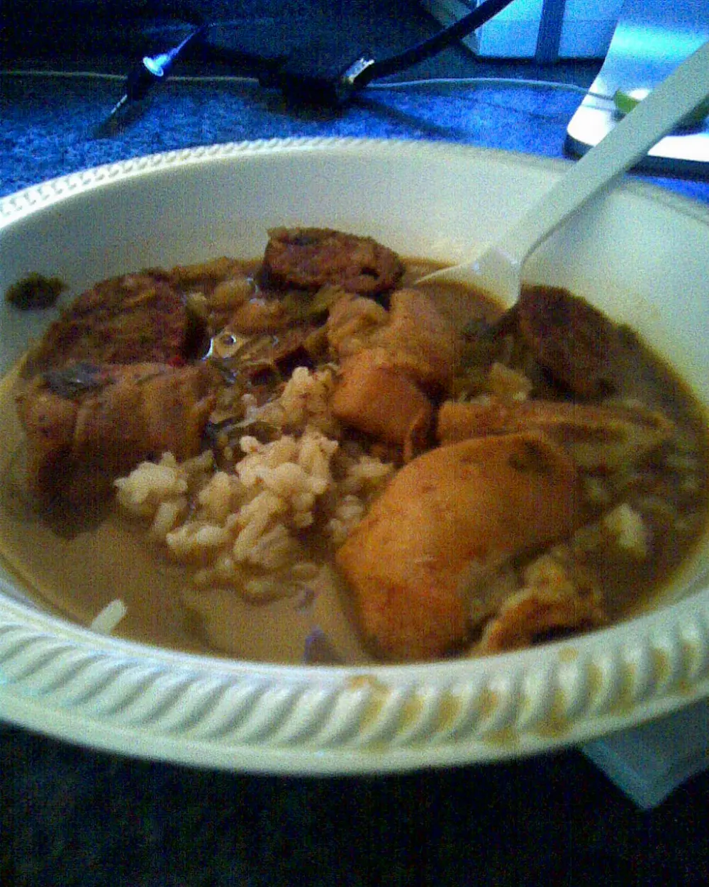 Gumbo in Lafayette, Louisiana
