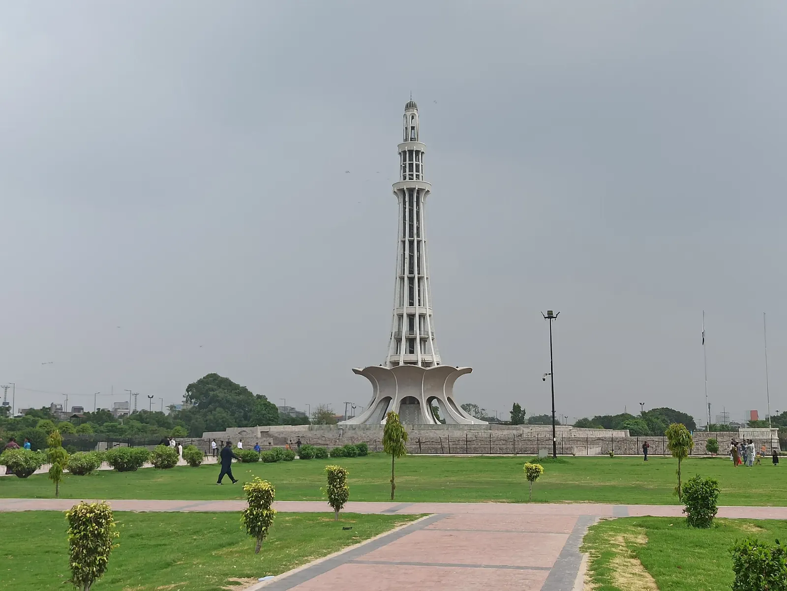 Minar-e-Pakistan and Greater Iqbal Park, Lahore, Pakistan