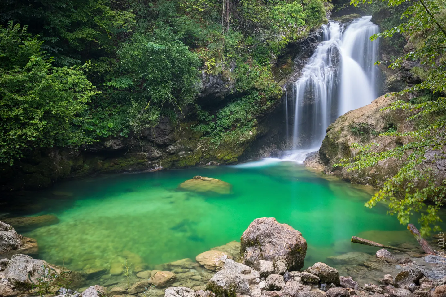 Šum Falls, Lake Bled, Slovenia
