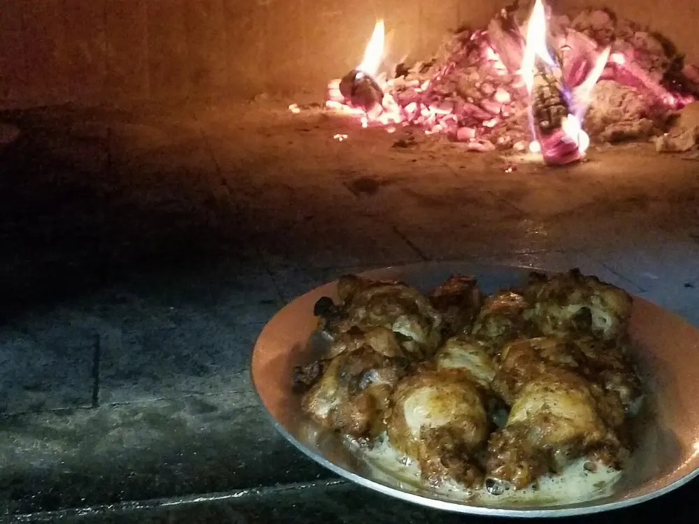 Wood-fired pizza in Lake Tahoe