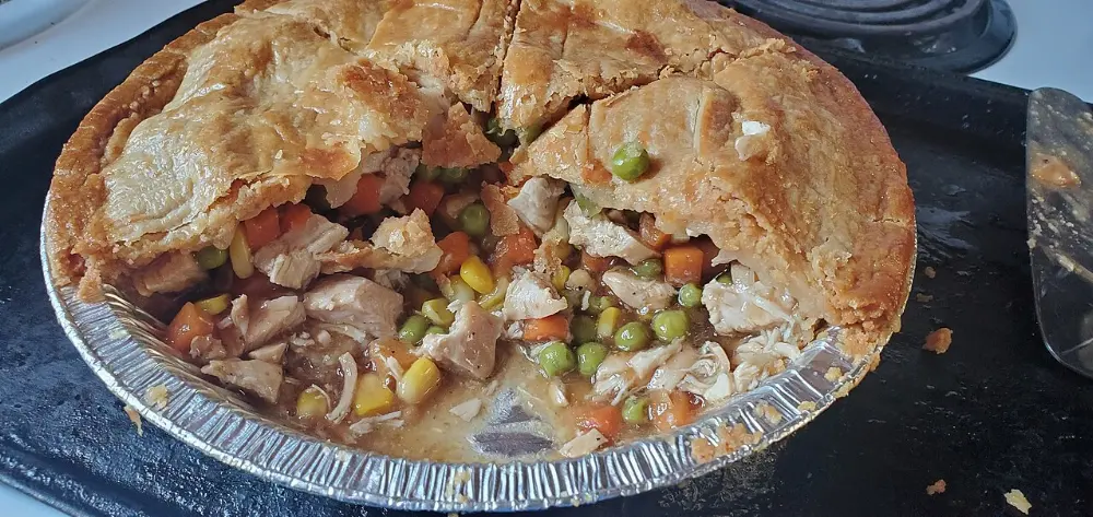 Chicken pot pie in Lancaster County, Pennsylvania