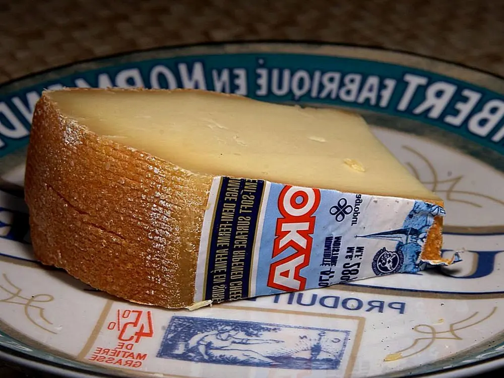 Oka cheese in Laurentians, Quebec