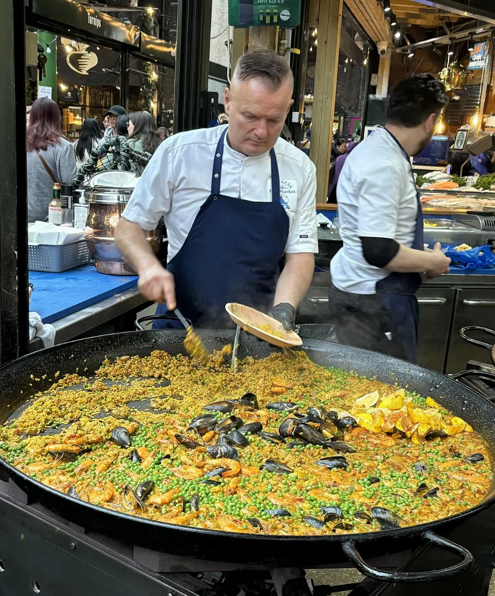 Borough Market in London, England
