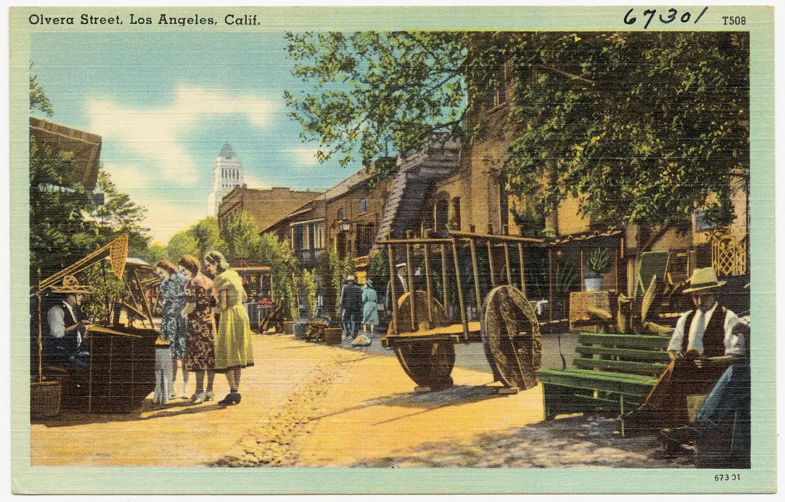 El Pueblo and Olvera Street, Los Angeles, California, United States