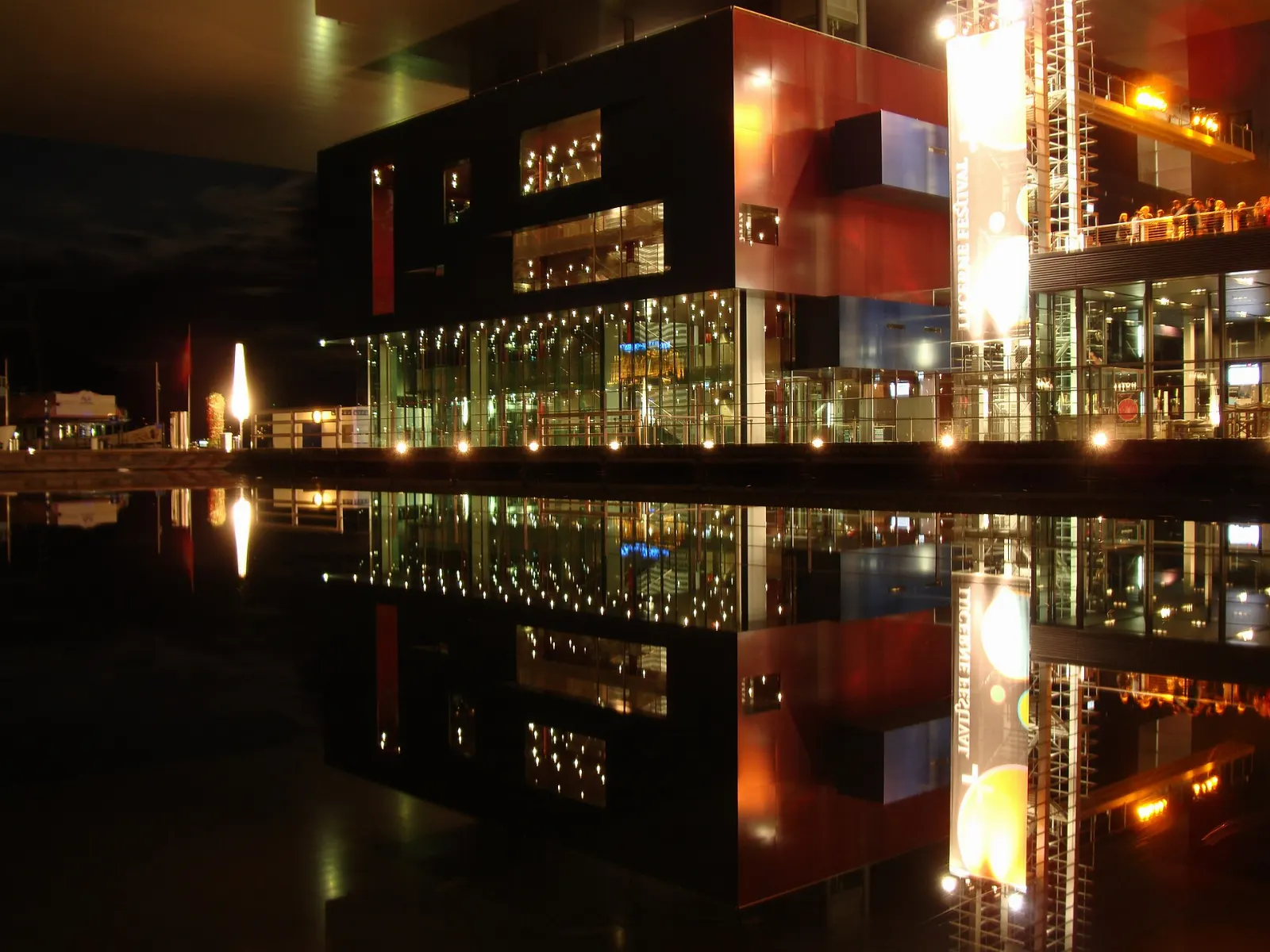 KKL and the lakefront promenade, Lucerne, Switzerland