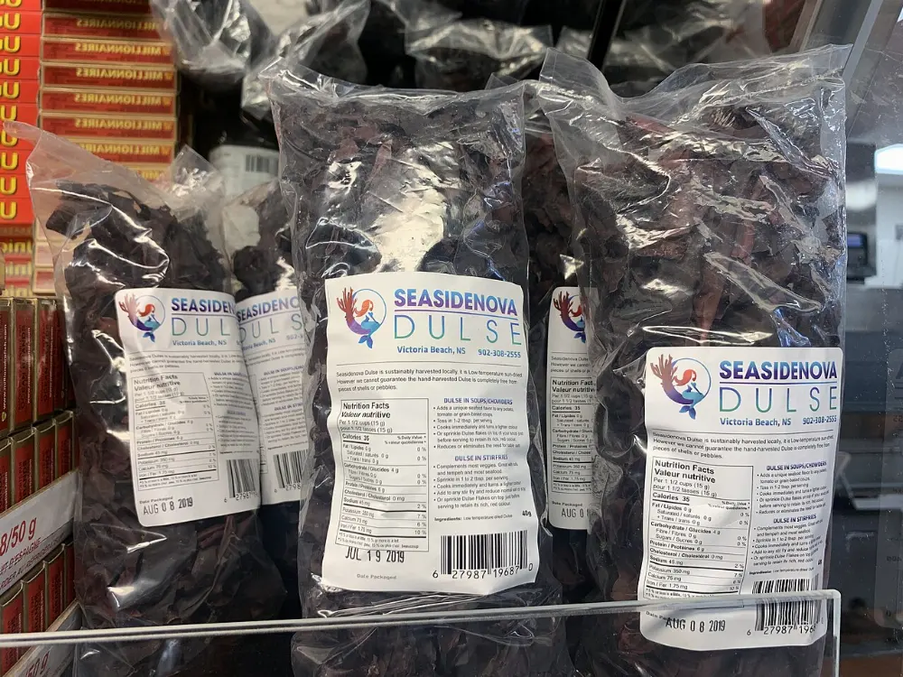 Dulse in Lunenburg, Nova Scotia