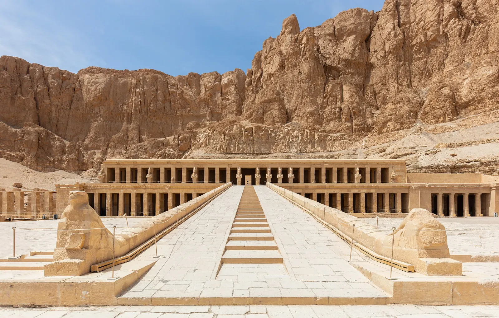 Temple of Hatshepsut at Deir el-Bahari, Luxor, Egypt