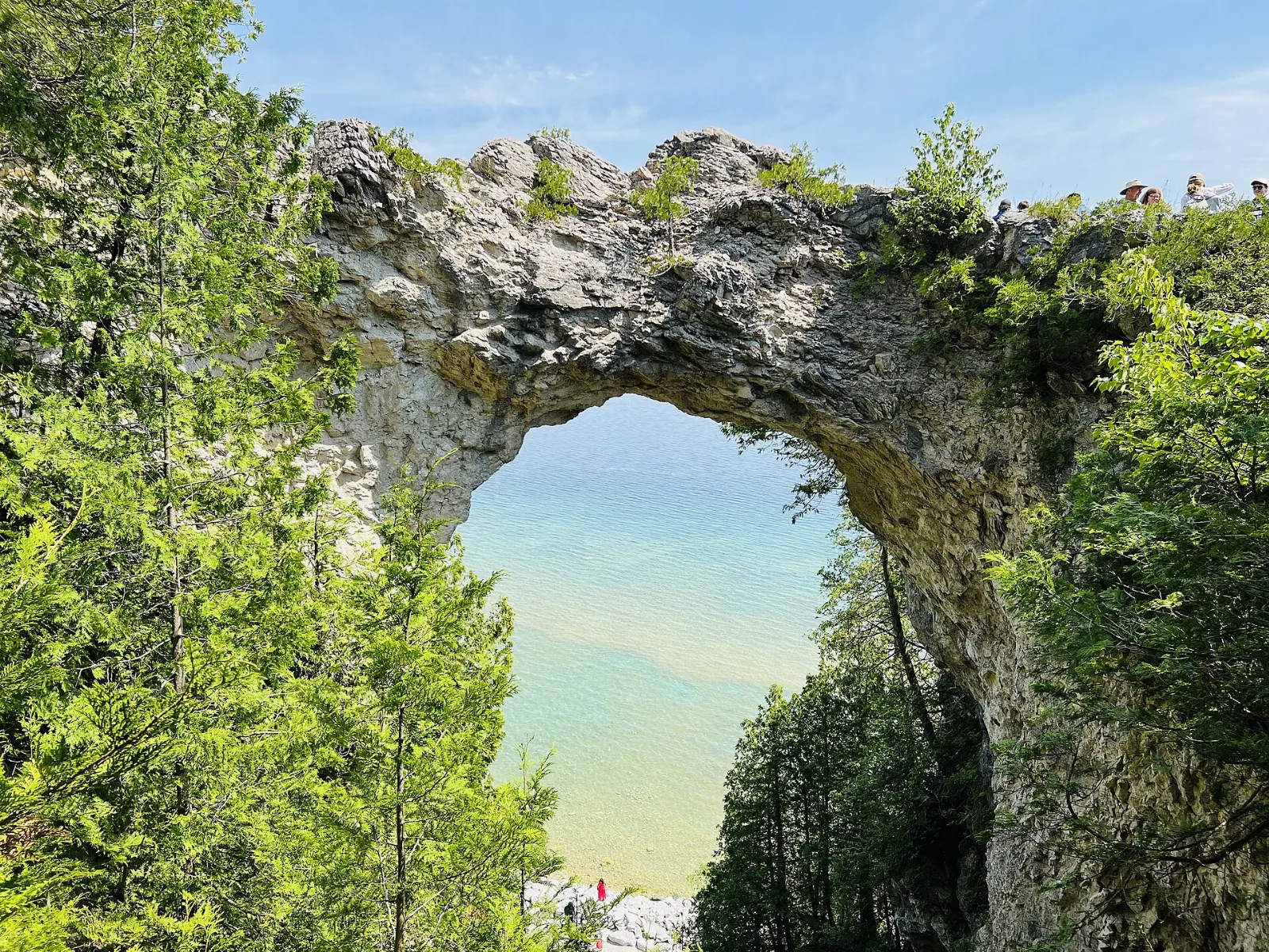 Arch Rock Mackinac Island, Mackinac Island, Michigan, United States