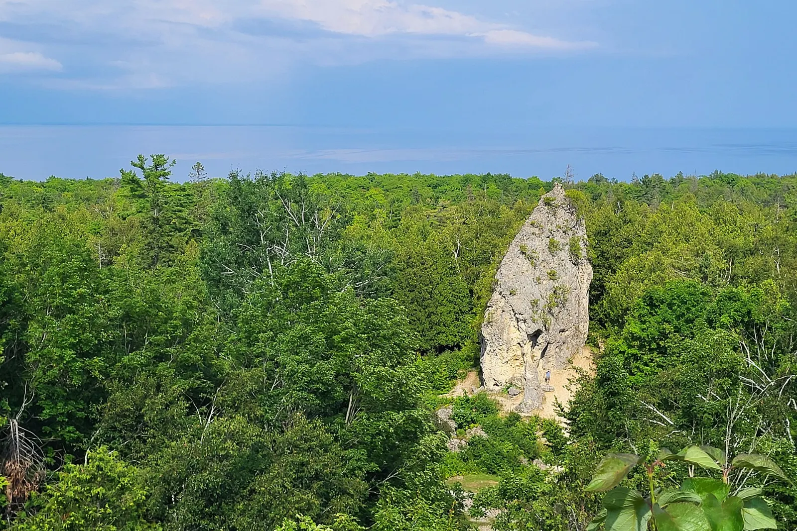 Sugar Loaf and Skull Cave, Mackinac Island, Michigan, United States