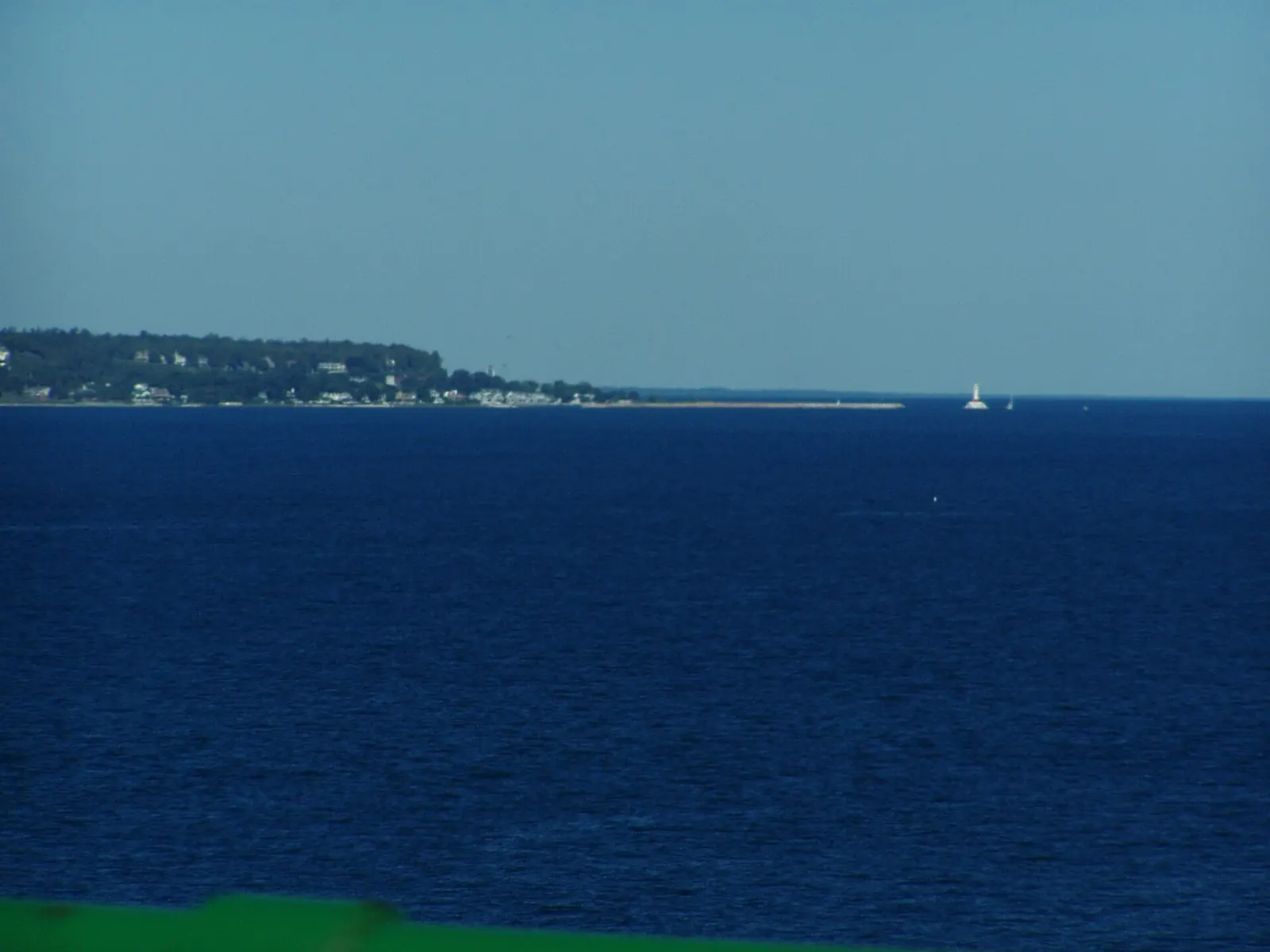 British Landing and the western shore, Mackinac Island, Michigan, United States