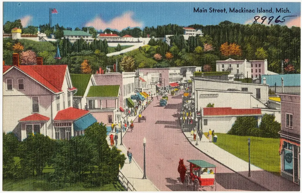 Main Street, Mackinac Island, Michigan