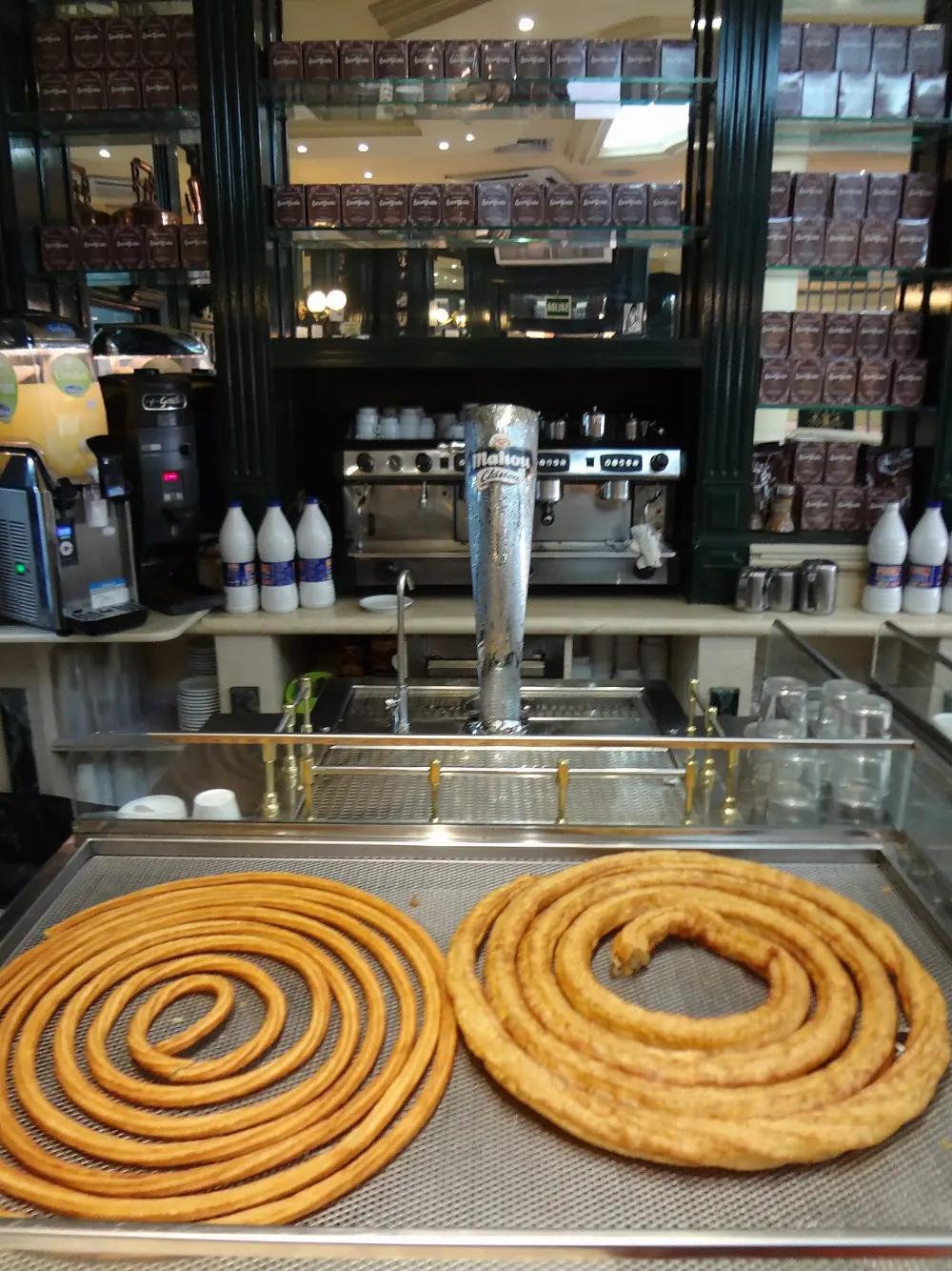 Churros in Madrid, Spain