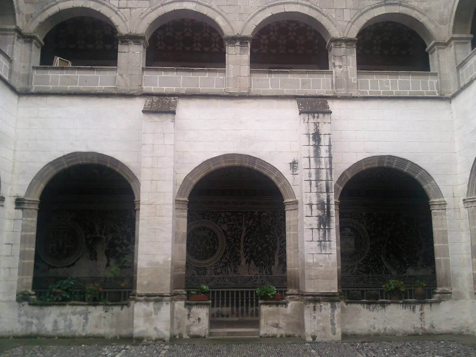 Façade of the Divino Salvador church and former Augustinian convent in Malinalco, State of Mexico