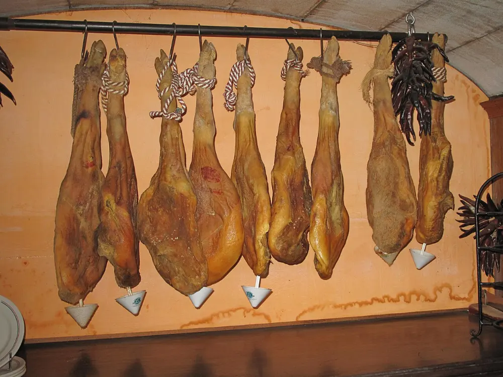 Country ham in Mammoth Cave National Park, Kentucky