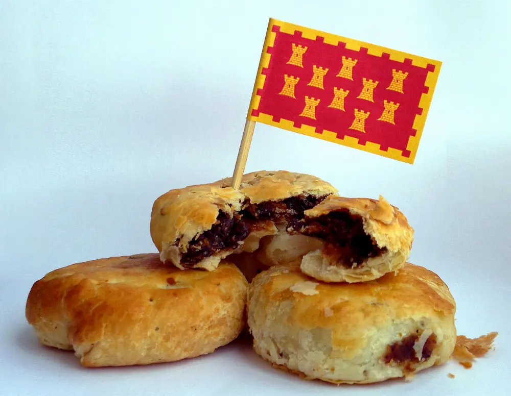 Eccles cake in Manchester, England