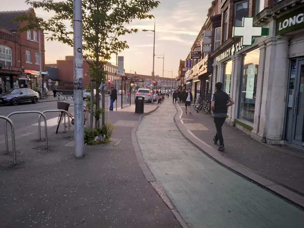 Curry on Wilmslow Road in Manchester, England