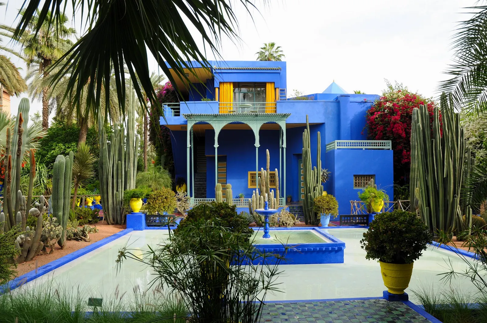Jardin Majorelle and the Yves Saint Laurent Museum, Marrakech, Morocco