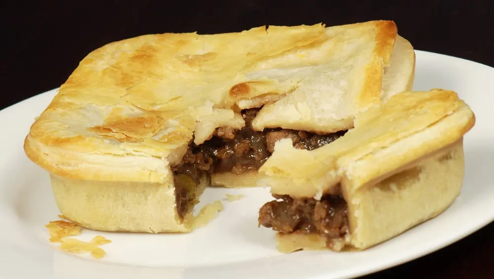 Meat pie in Melbourne, Australia