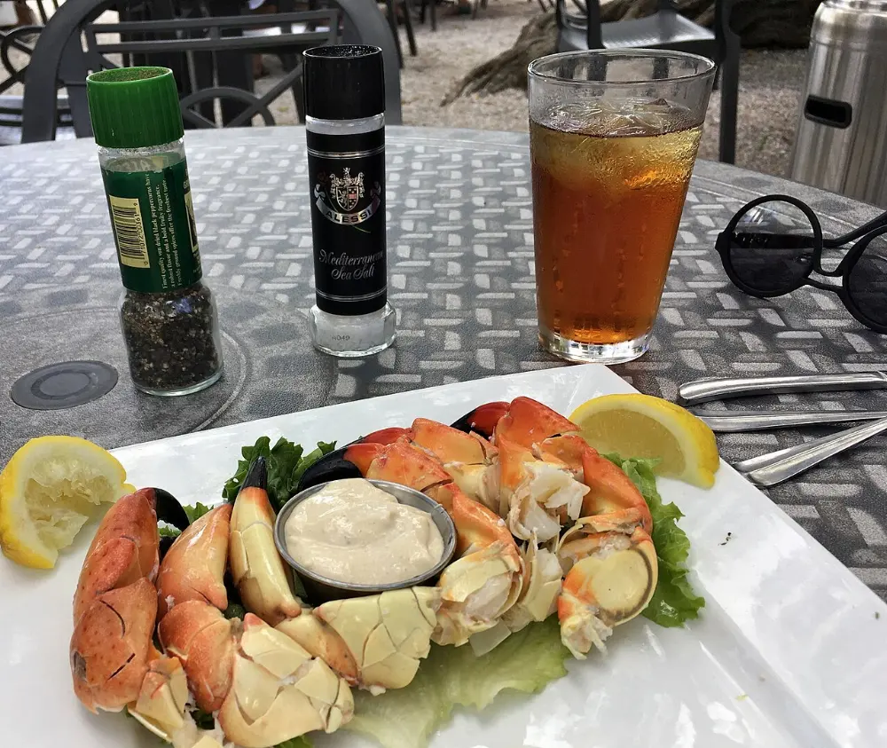 Stone crab in Miami, Florida