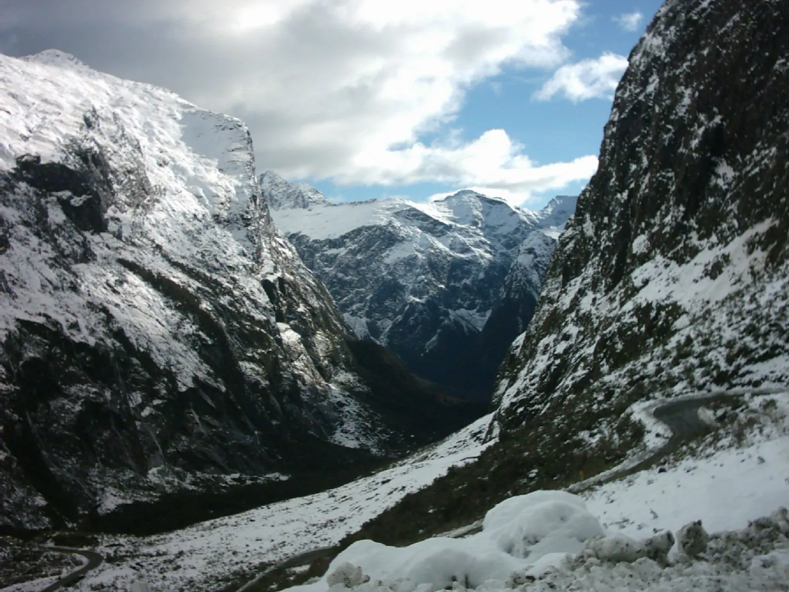 Homer Tunnel, Milford Sound, New Zealand