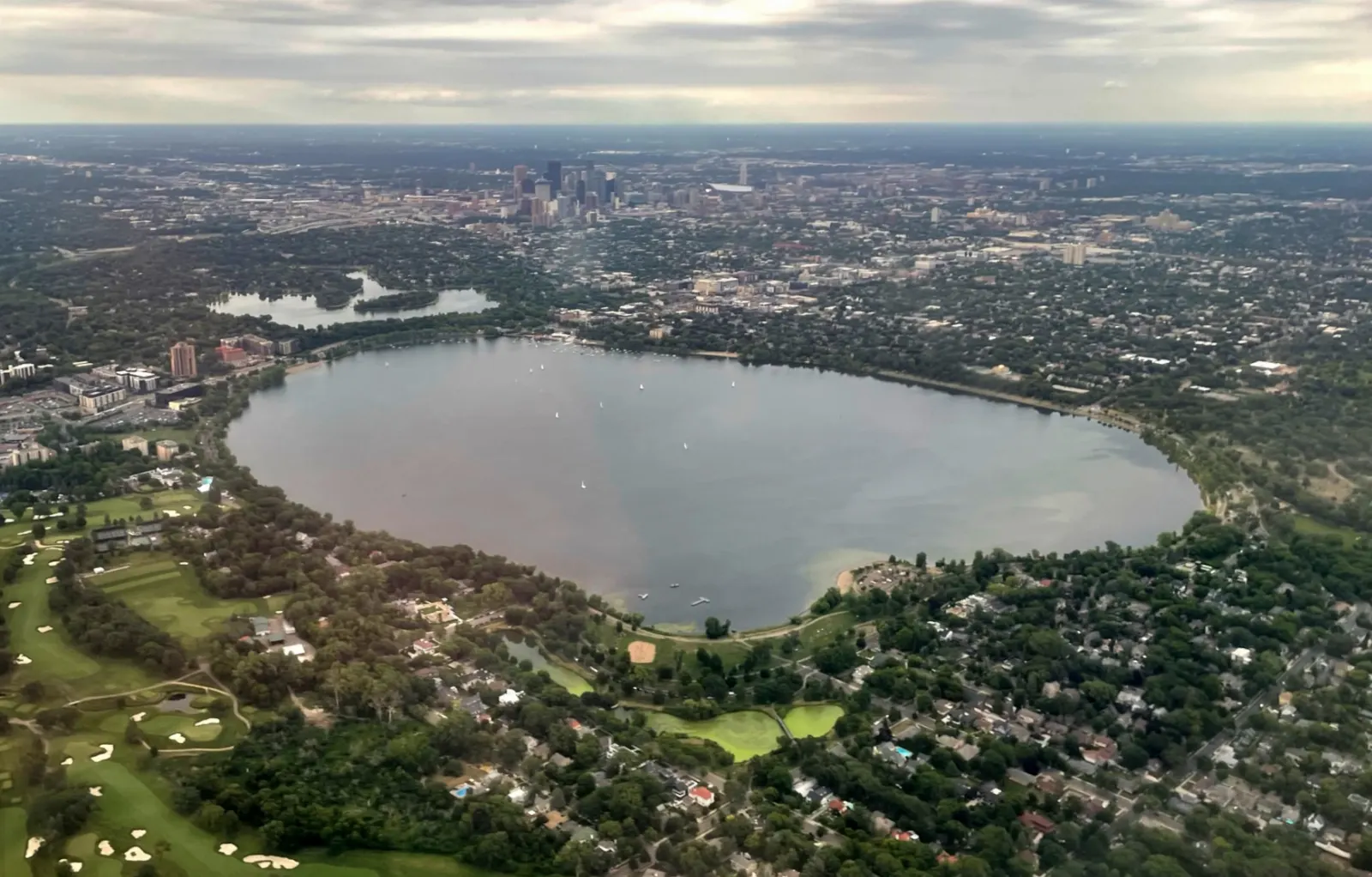 Bde Maka Ska and the Chain of Lakes, Minneapolis, Minnesota, United States