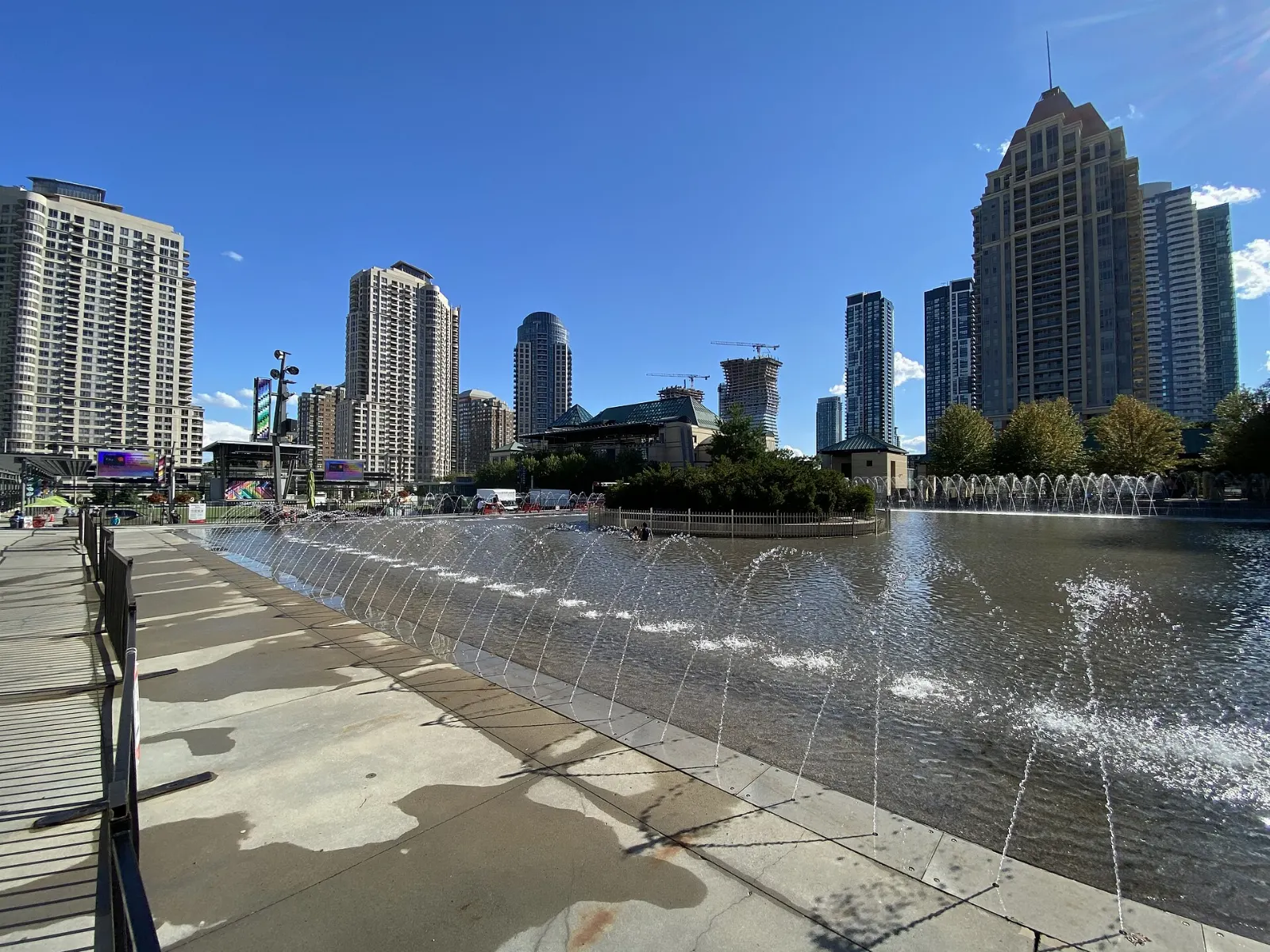 Celebration Square and City Hall, Mississauga, Ontario