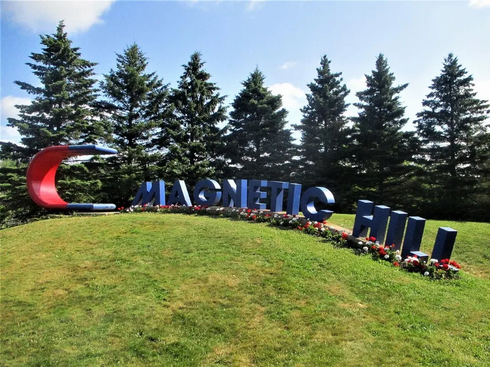 Magnetic Hill, Moncton, New Brunswick