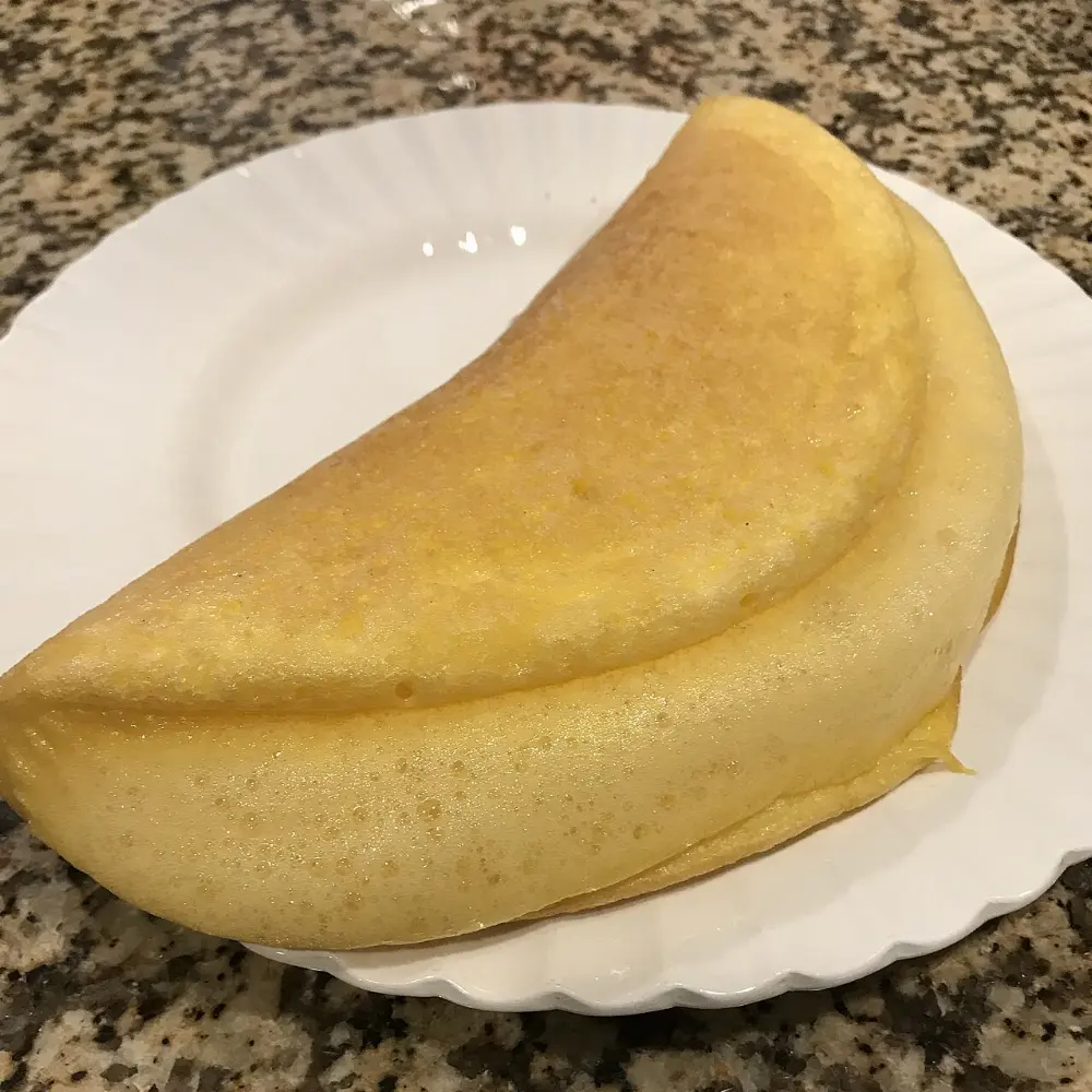 Omelette in Mont-Saint-Michel, France