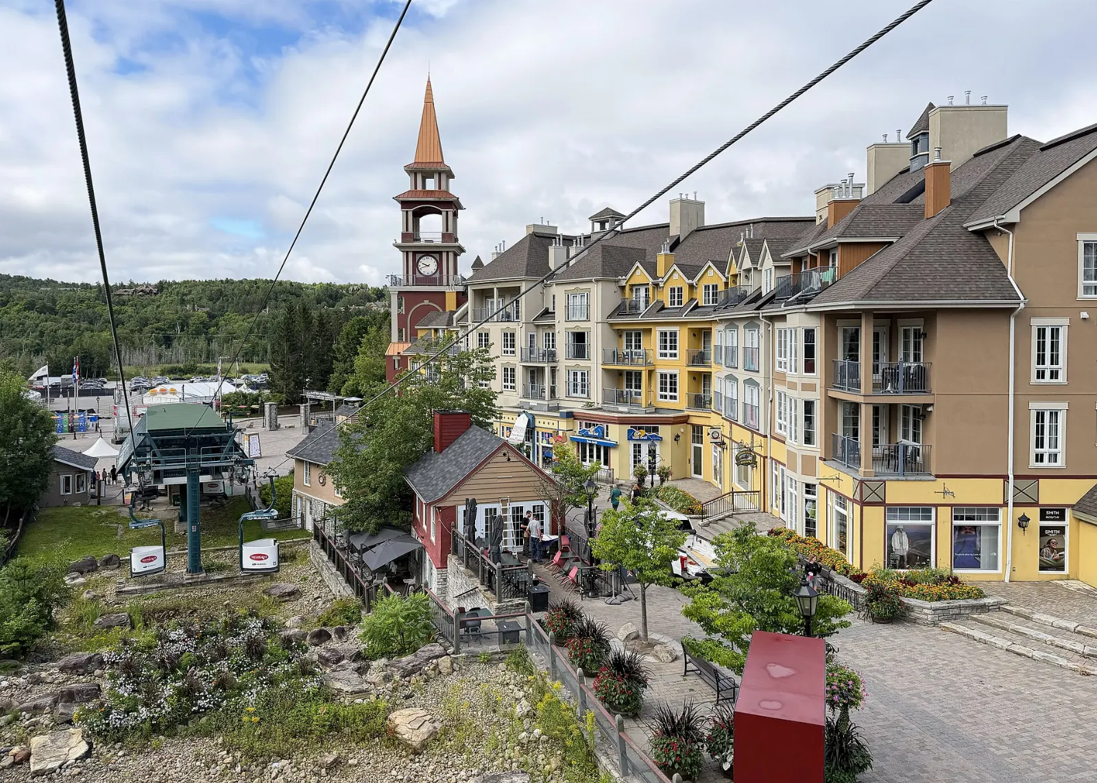 Mont-Tremblant Quebec Pedestrian Village and Gondola Rides