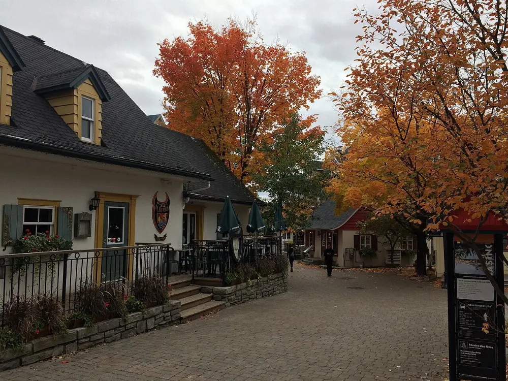 Mont-Tremblant old town, Mont-Tremblant, Quebec