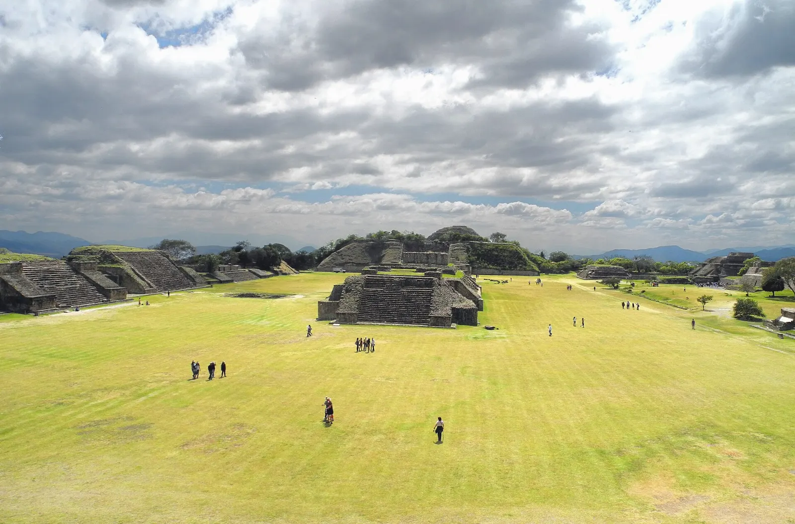 Steps of the North Platform at Monte Albán, Oaxaca