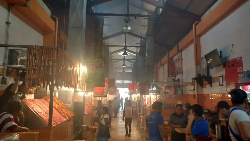 Mercado 20 de Noviembre, Monte Albán, Oaxaca