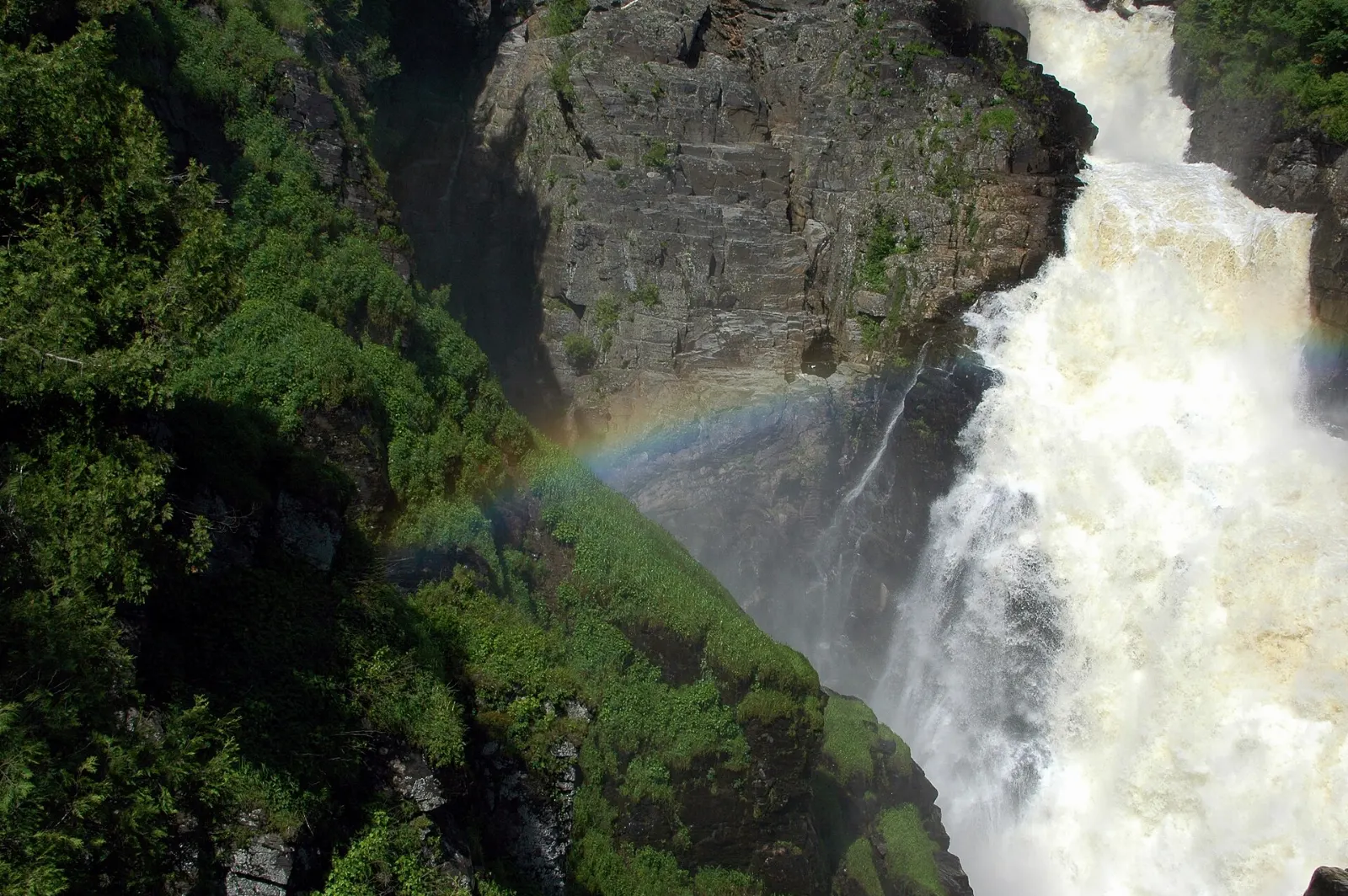 Canyon Sainte-Anne, Montmorency Falls, Quebec, Canada