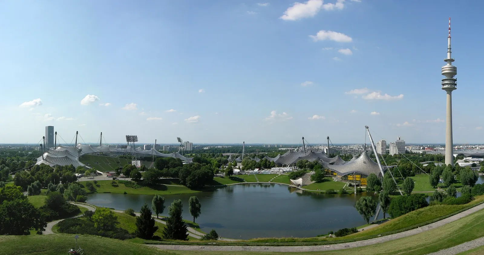 Olympiapark and BMW Welt, Munich, Germany