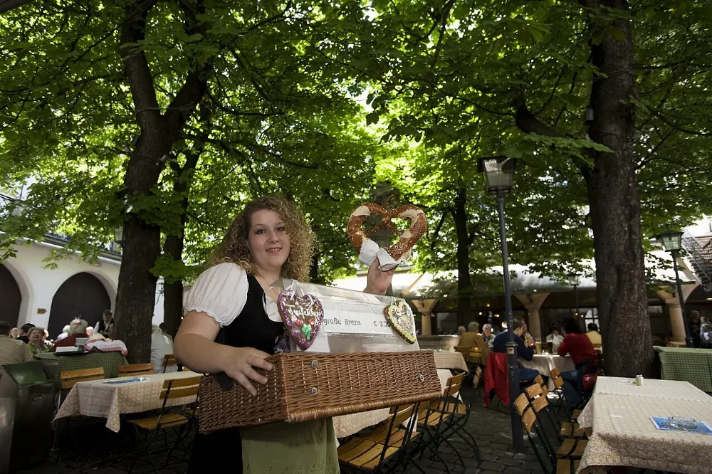 Pretzel in Munich, Germany
