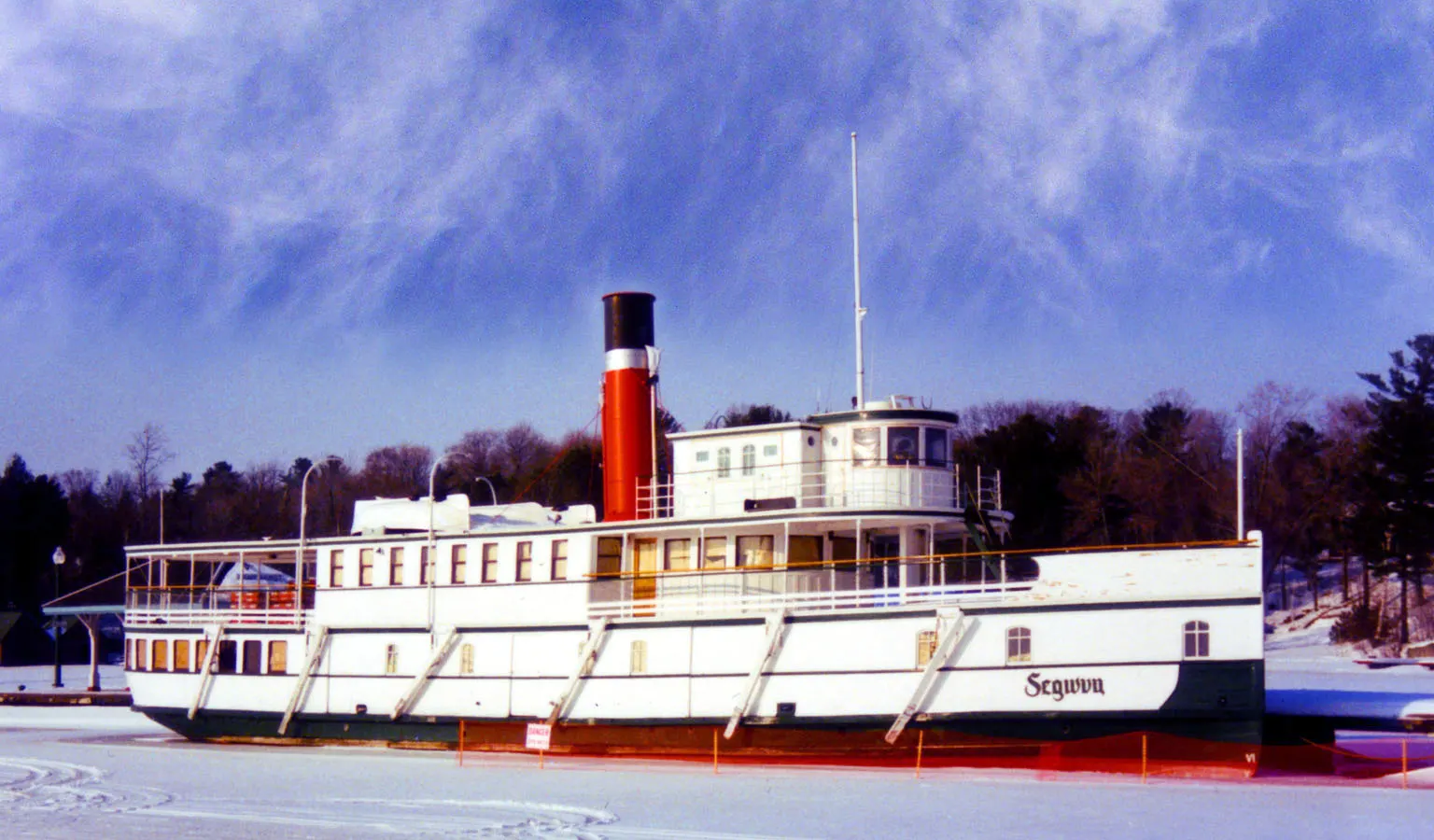Steamship RMS Segwun on Lake Muskoka, Ontario