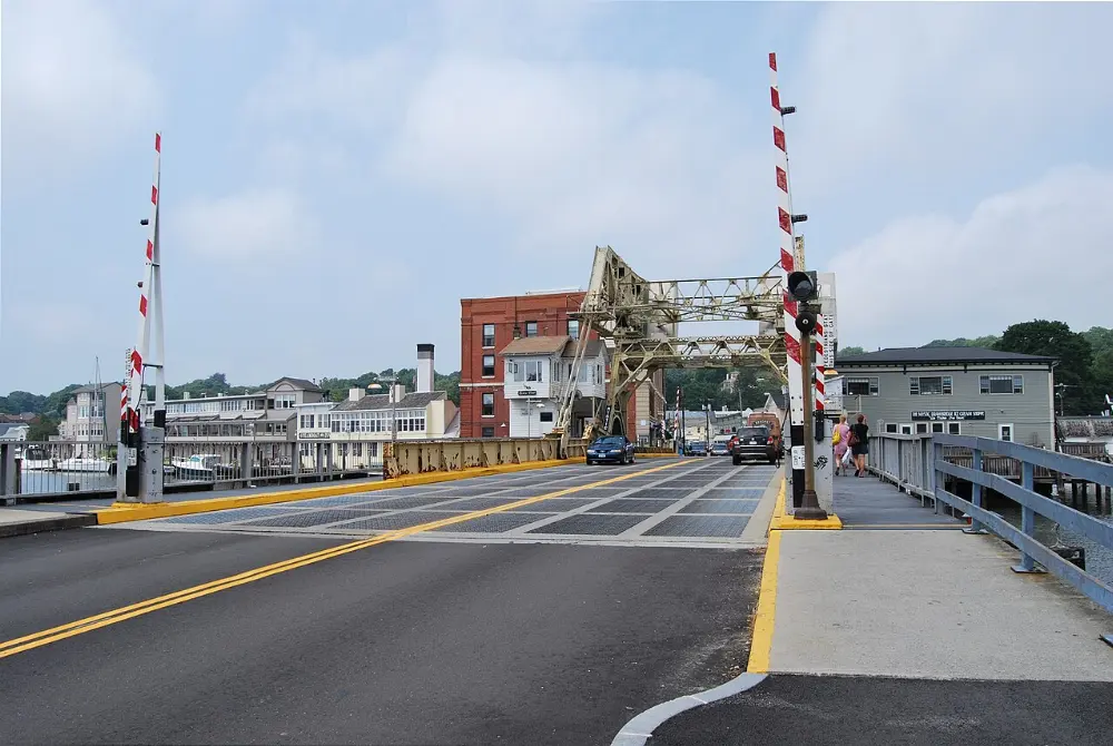 Mystic River Bascule Bridge, Mystic, Connecticut