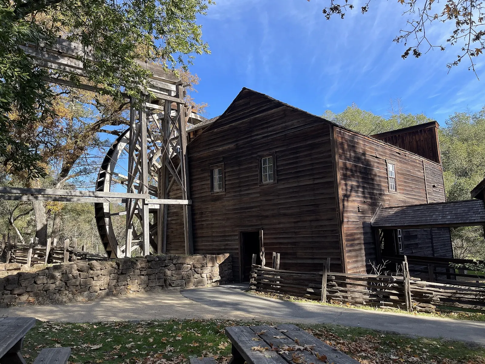 Bale Grist Mill and Bothe-Napa Valley State Park, Napa Valley, California, United States